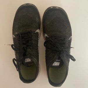 Worn Nike Fly Knit Shoes